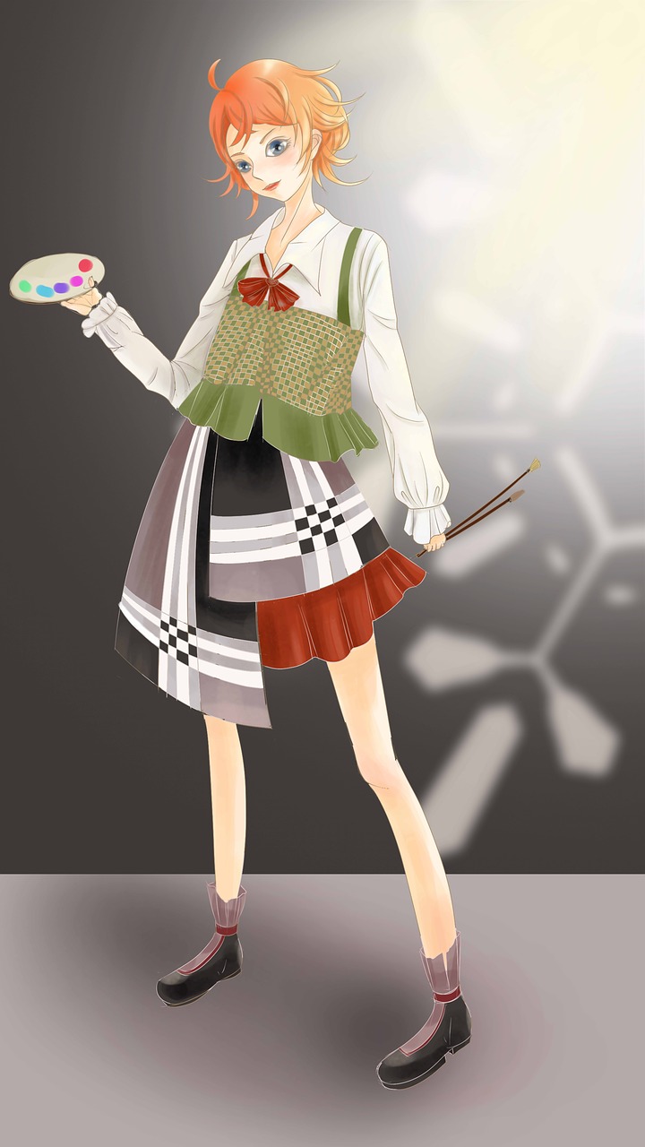 简单又可爱的动漫人物欣赏